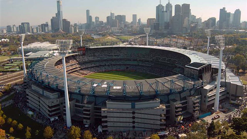 Lapangan Kriket Melbourne, Melbourne, Victoria, Australia, lapangan kriket Wallpaper HD