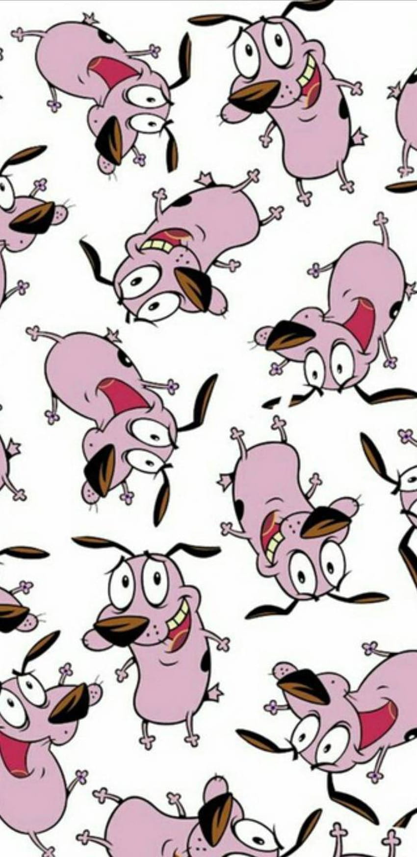 Courage Cowardly Dog by TeenageAnimaStudio, courage the cowardly dog iphone HD phone wallpaper