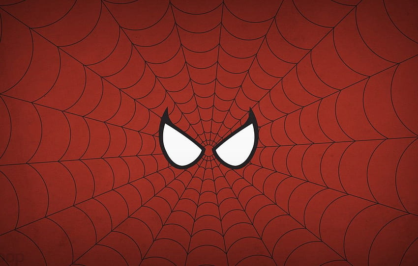 czerwony, Spiderman, pajęczyna, sekcja, pajęczyna pajęczyny Tapeta HD