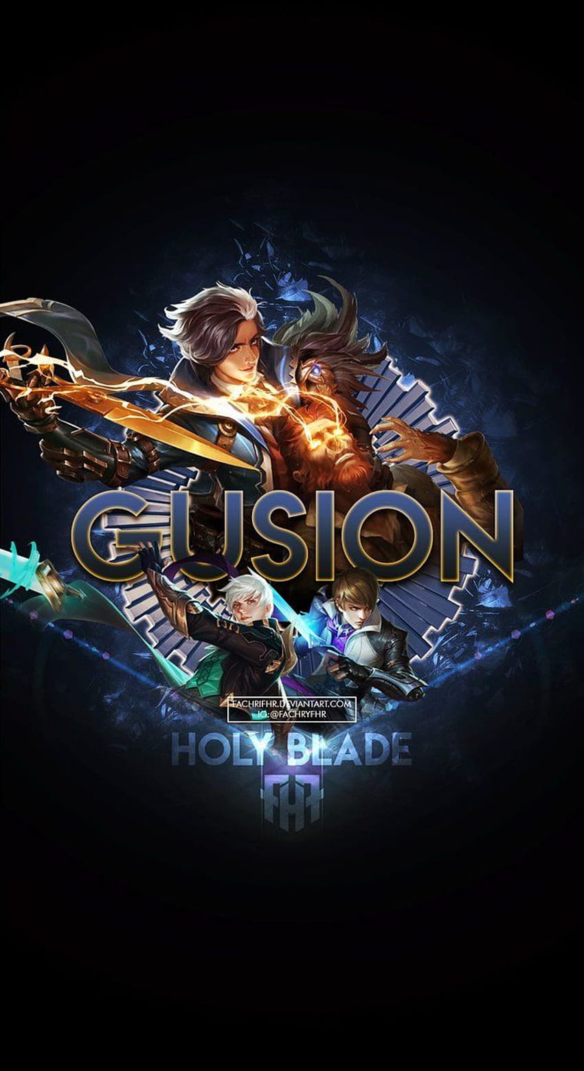 Phone Special Gusion Holy Blade by FachriFHR, gusion dangerous HD phone wallpaper