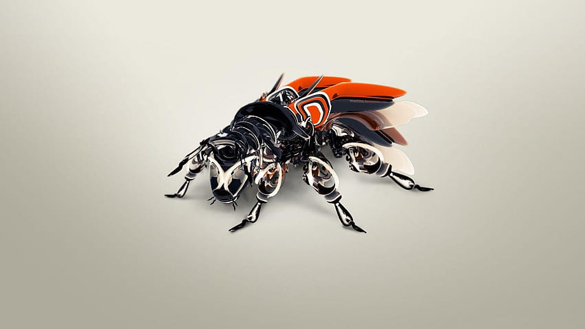 sinek, mekanik, arılar :: HD duvar kağıdı