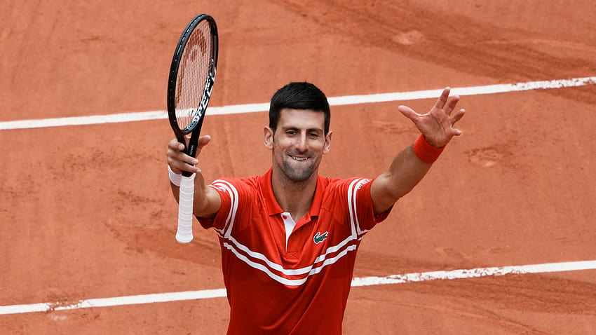 French Open: Novak Djokovic schreibt Geschichte, als er die vierte Runde bei Roland Garros erreicht, Novak Djokovic Roland Garros-Champion 2021 HD-Hintergrundbild