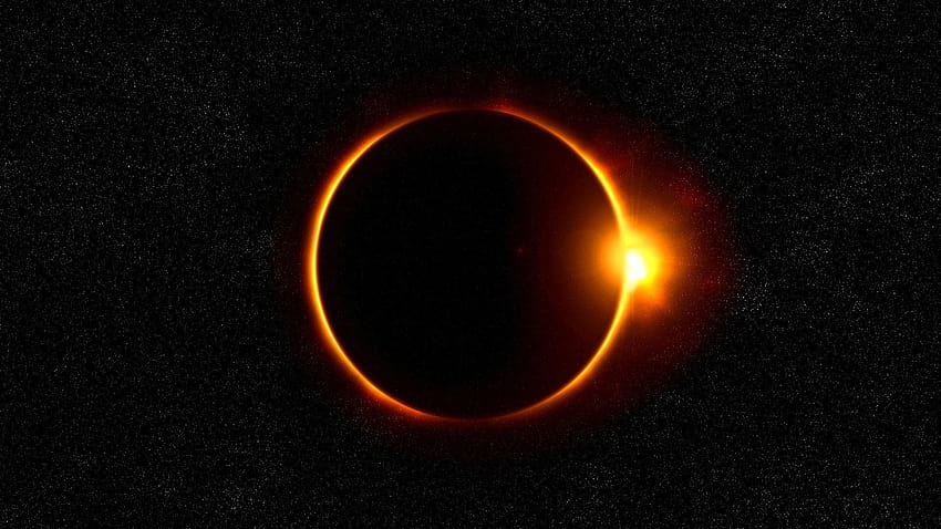Éclipse totale Fond d'écran HD