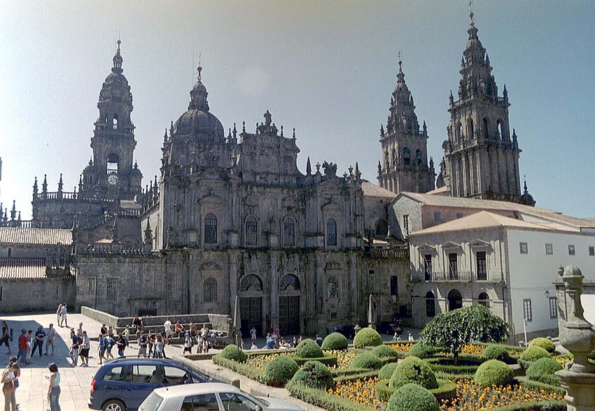 Catedral de Santiago de Compostela papel de parede HD
