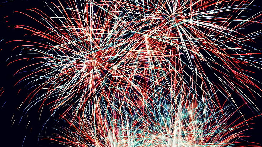 4th of July, firework aesthetic HD wallpaper