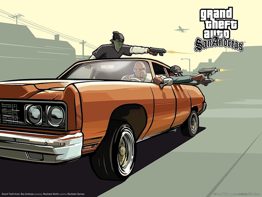 13 Grand Theft Auto: San Andreas, Grand Theft Auto San Andreas HD duvar kağıdı