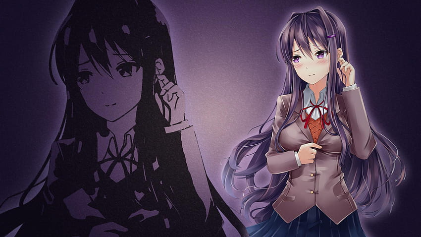 I made a wallpaper for the best girl Yuri Making the other girls soon   rDDLC