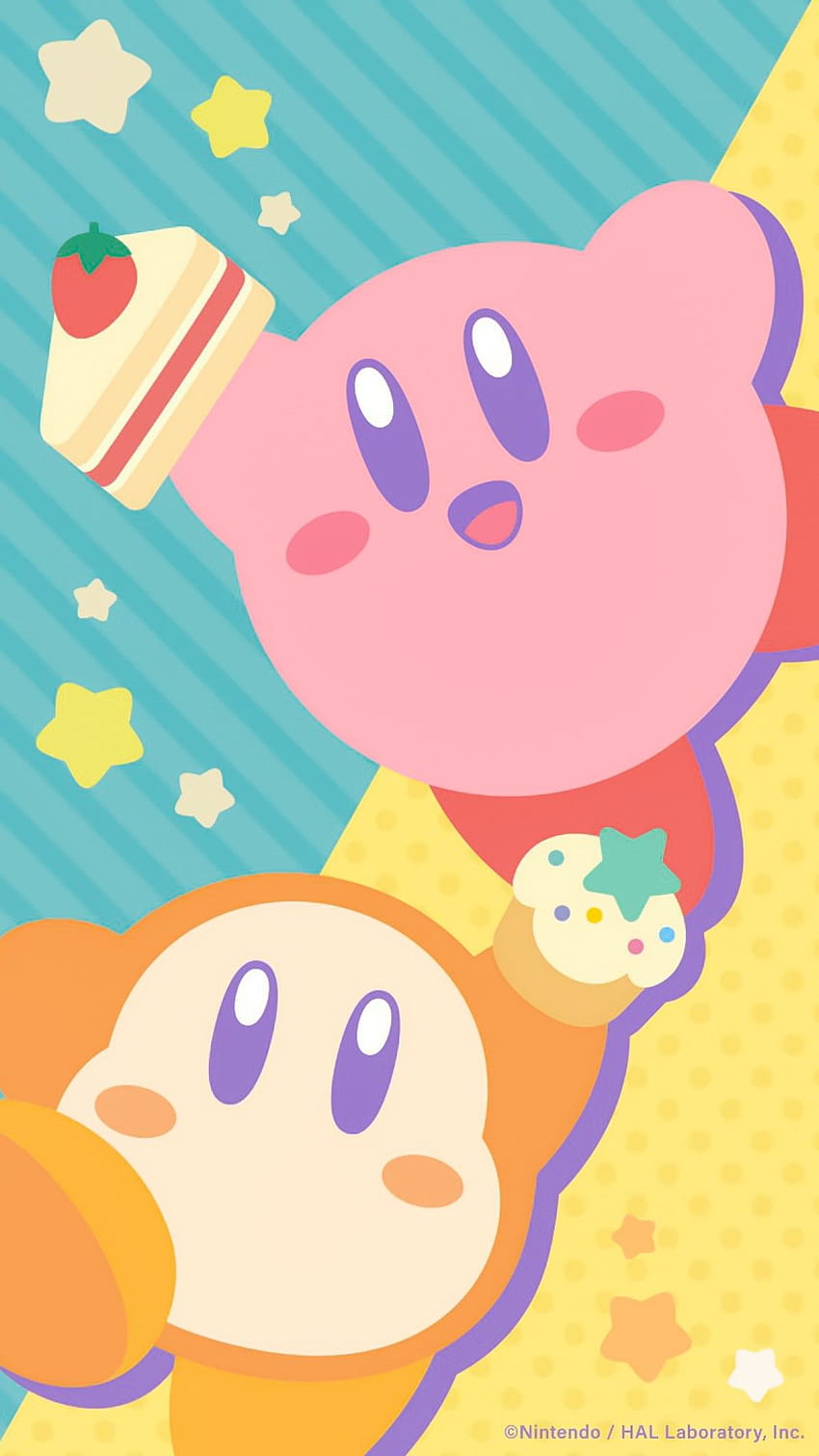 kristine on Kirby ☆ BG in 2020, kawaii gaming HD phone wallpaper