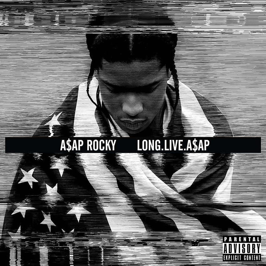 Обложка на албум ASAP Rocky HD тапет за телефон