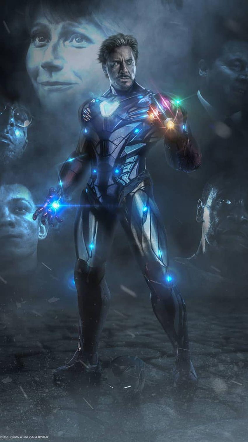 Iron Man Infinity Stones Avengers Endgame iPhone, tony stark snap HD phone wallpaper