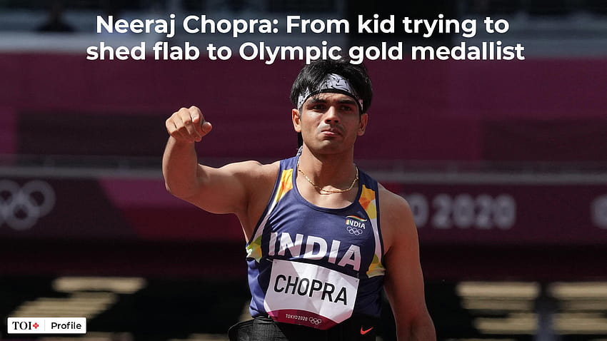 Neeraj Chopra: Neeraj Chopra: From kid trying to shed flab to Olympic gold medallist HD wallpaper