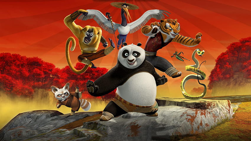 Kung Fu Panda Bilgisayarı, kungfu panda HD duvar kağıdı