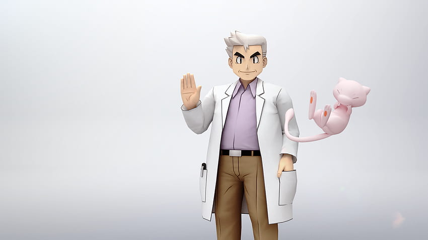 Pokemon Masters event introduces playable Professor Oak & Mew HD wallpaper