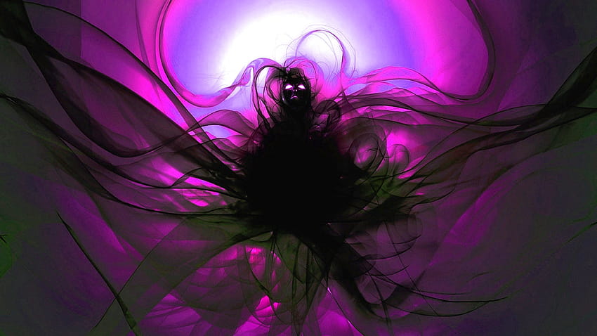 暗い, アート, アートワーク, ファンタジー, 芸術的, オリジナル, ホラー, 悪, 気味が悪い, 怖い, 不気味な, ハロウィン / とモバイルの背景, 暗い紫色のハロウィーン 高画質の壁紙