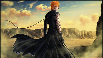 Ichigo Dual Sword Zanpakuto Bleach TYBW 4K Wallpaper iPhone HD Phone #7781i