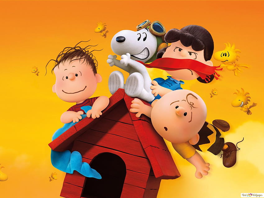  Los amigos de Charlie y Snoopy fondo de pantalla