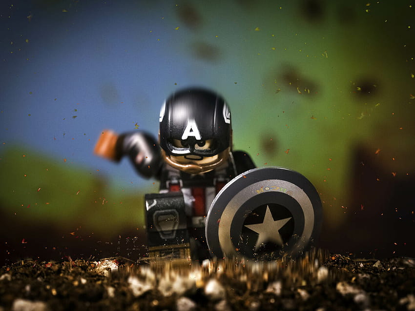 MiniMOCha Digital Captain America Golden Age HD wallpaper