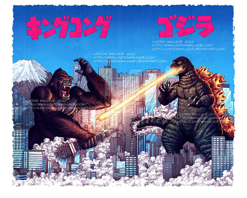 rey kong contra Godzilla, Película, HQ King Kong vs. Godzilla, King Kong contra Godzilla 1962 fondo de pantalla