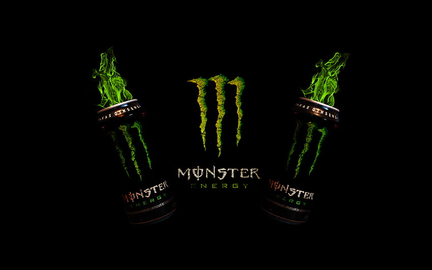 Monster Energy Drink, drinker HD wallpaper