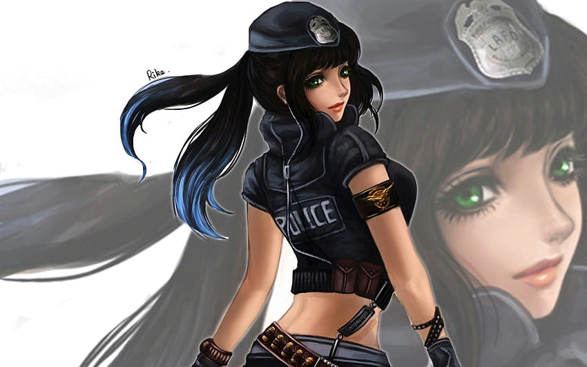A polícia joga - Anime - Boy foto perfil
