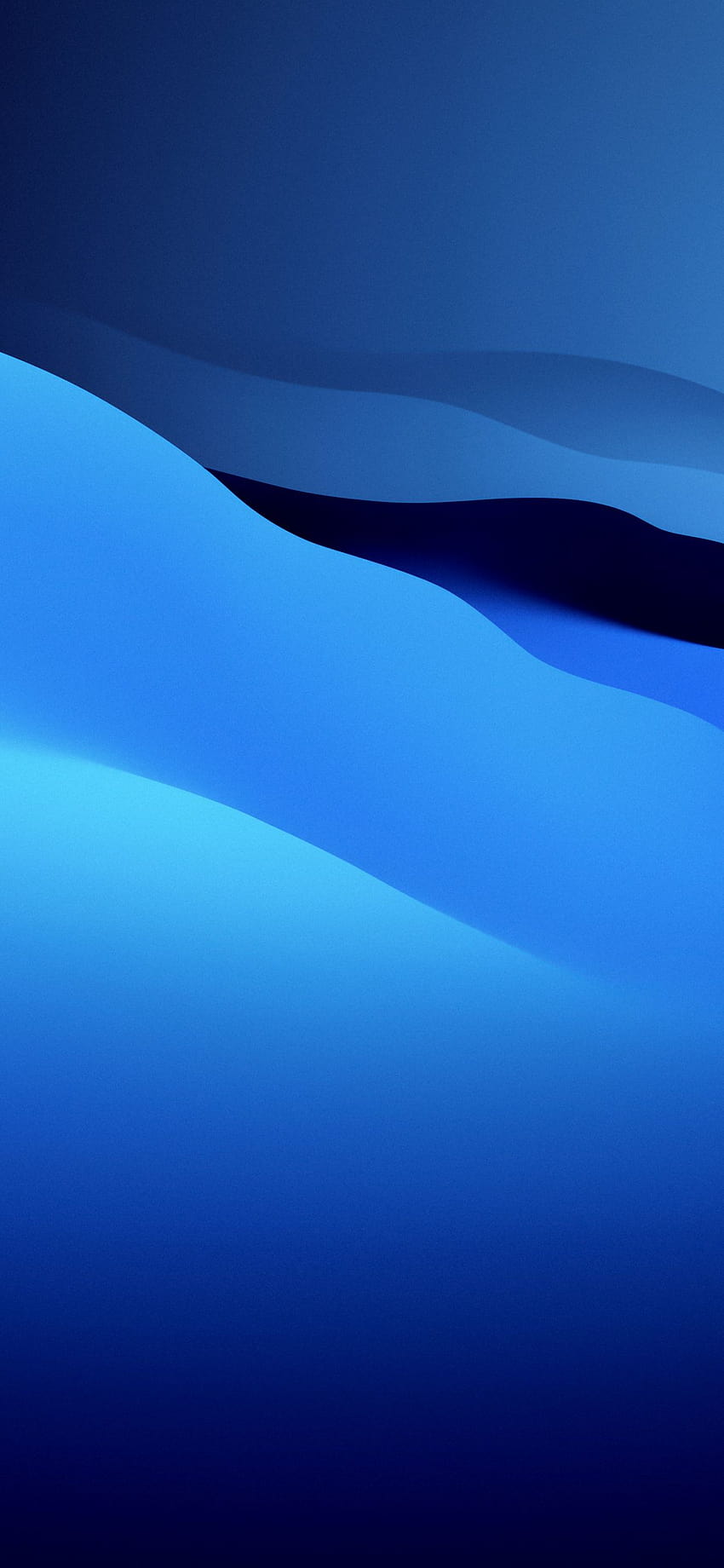 Blue MacOS Big Sur HD phone wallpaper