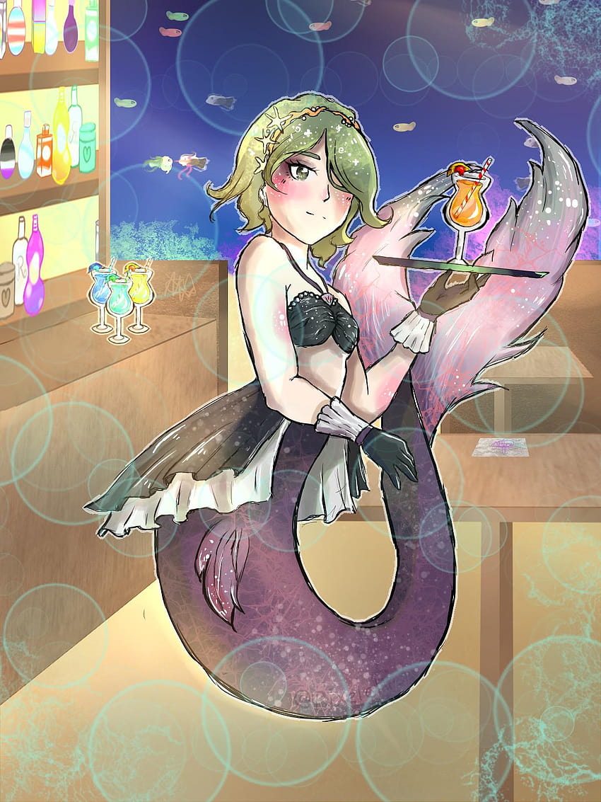 Kirumi como Sirena fondo de pantalla del teléfono