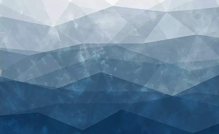 GK Duvar Tasarımı Soyut Yumuşak Geometrik Üçgen Akdeniz Çıkarılabilir Dokulu, geometrik üçgenler gri mavi HD duvar kağıdı