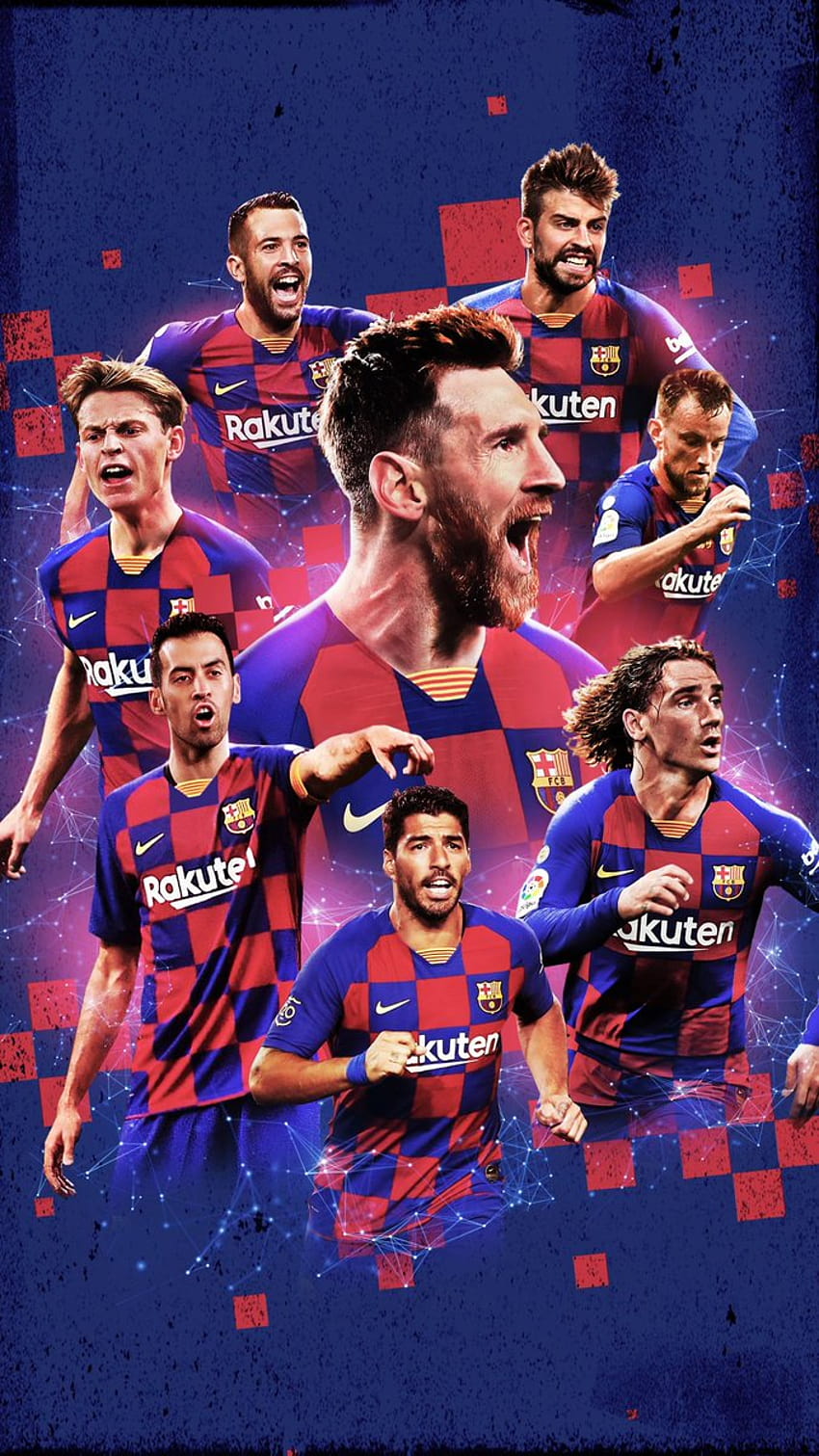 Fc Barcelona Team 2019 HD phone wallpaper