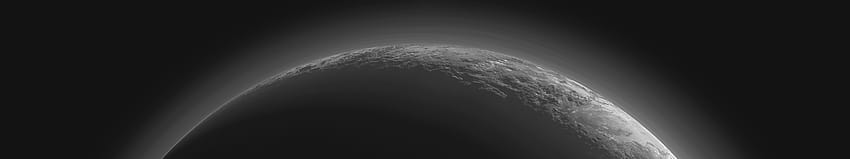 Dünya ve Plüton [7680x1440] HD duvar kağıdı