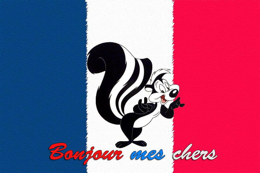 Pepe Le Pew France by policezombie HD wallpaper