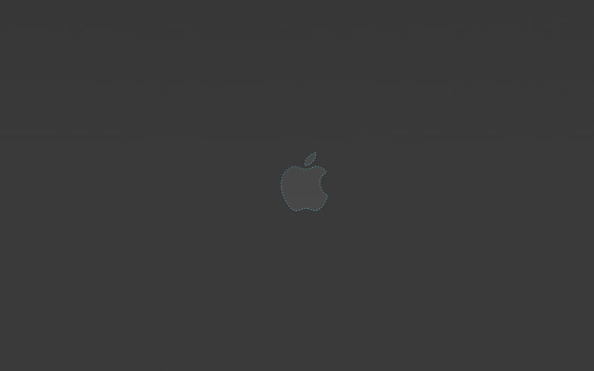 Flat grey Apple dark de chucks1860, flat dark fondo de pantalla