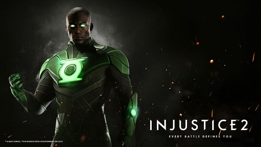 John Stewart Green Lantern, la lanterne verte du film Justice League Fond d'écran HD