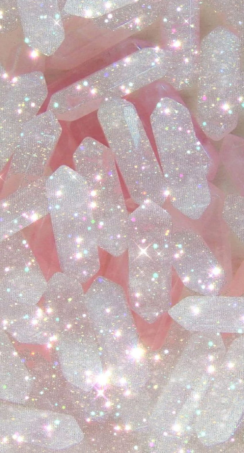 Glitter Minerals, естетичен блясък HD тапет за телефон