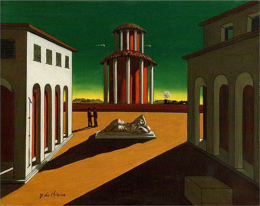 The Curious Subculture of Diagnosing Dead Artists by Their Work, giorgio de chirico HD wallpaper