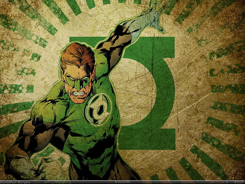 Най-добрите 6 Hal Jordan на Hip, зелен фенер от лигата на справедливостта HD тапет