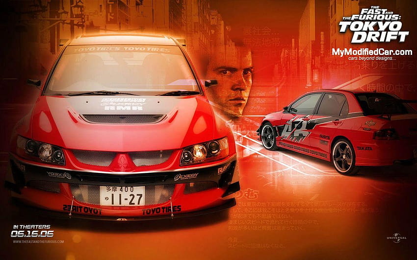 Fast & Furious Tokyo Drift Movie、東京ドリフトカー 高画質の壁紙