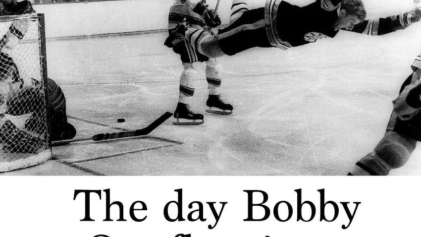 Bobby Orr's flying goal is now NHL '94-themed desktop wallpaper