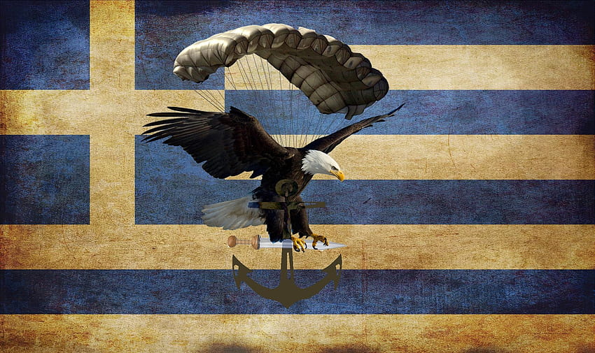 육군 물개 그리스 특수 항공 서비스 낙하산 그리스 국기 그리스 육군 헬라스 1764x1048 동물, 고해상도 동물, 고화질 HD 월페이퍼