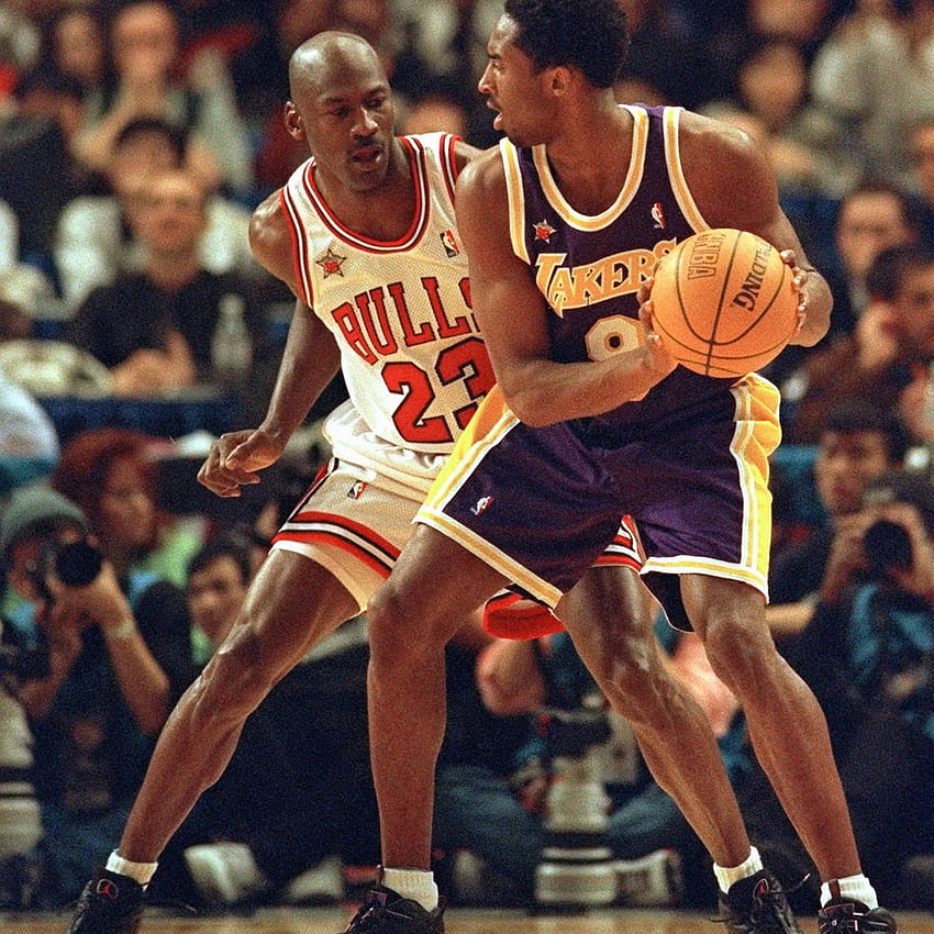 Michael Jordan on Kobe Bryants death Words cant describe the mj and  kobe HD phone wallpaper  Pxfuel