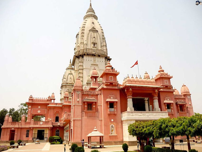 Templo Kashi Vishwanath en Varanasi, Uttat Pradesh, India fondo de pantalla