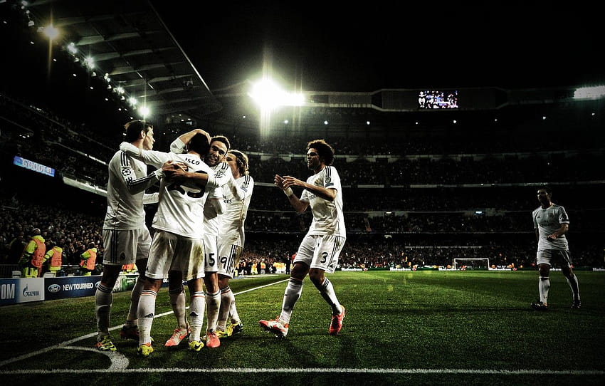 กีฬา สนามกีฬา ฟุตบอล Santiago Bernabeu Real Madrid CF ผู้เล่น ส่วน спорт ผู้เล่นเรอัลมาดริด วอลล์เปเปอร์ HD
