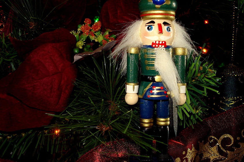 Winter: Nutcracker Mas Toys Ornaments Winter Animated HD wallpaper