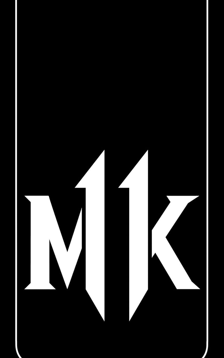Mortal Kombat 11 logo w outline for iPhone X [1300x2820 [1301x2820] for your , Mobile & Tablet, iphone 11 outline HD phone wallpaper