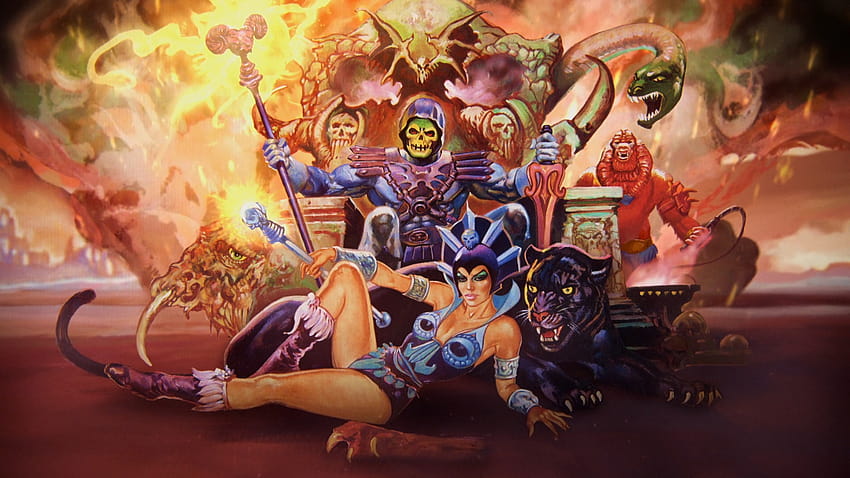 Masters Of The Universe Revelation Motu Skeletor Evil Lyn, masters of evil HD wallpaper
