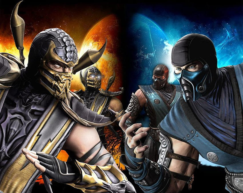 Backgrounds id:100647127 2018), scorpion and subzero HD wallpaper | Pxfuel