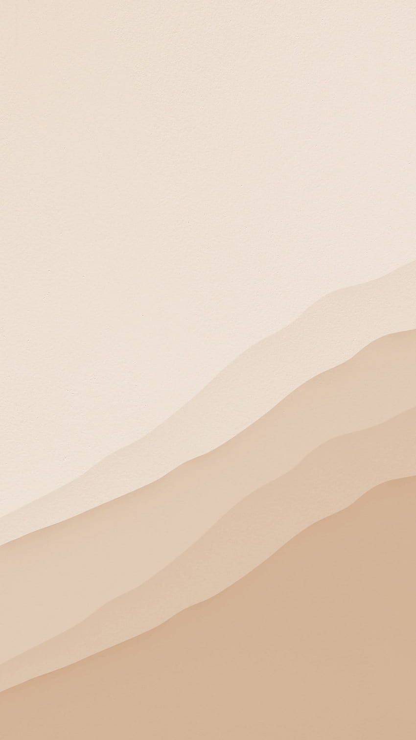 抽象的なベージュの背景のイラスト [1200x2134]、モバイル & タブレット、茶色の審美的な iPad 用 HD電話の壁紙