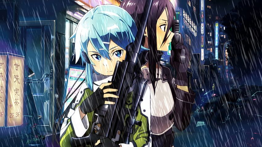 Anime, anime girls, -in-, Sword Art Online, HD phone wallpaper