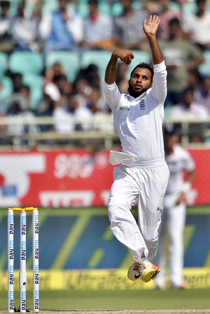 Yorkshire bowler Adil Rashid now at home in Test arena for England HD phone wallpaper