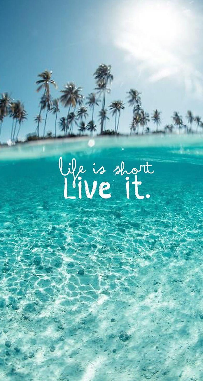 Life is Short, live a life you will remember HD phone wallpaper