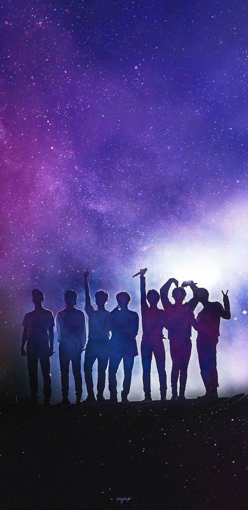 BTS, jungkook purple HD phone wallpaper